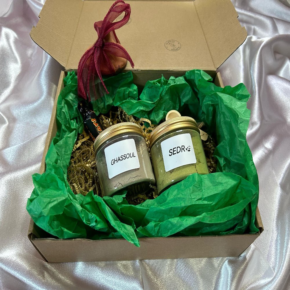 Set Belleza Capilar & Corporal – Ghassoul & Sedr + Regalos Naturales - Hammam Secret