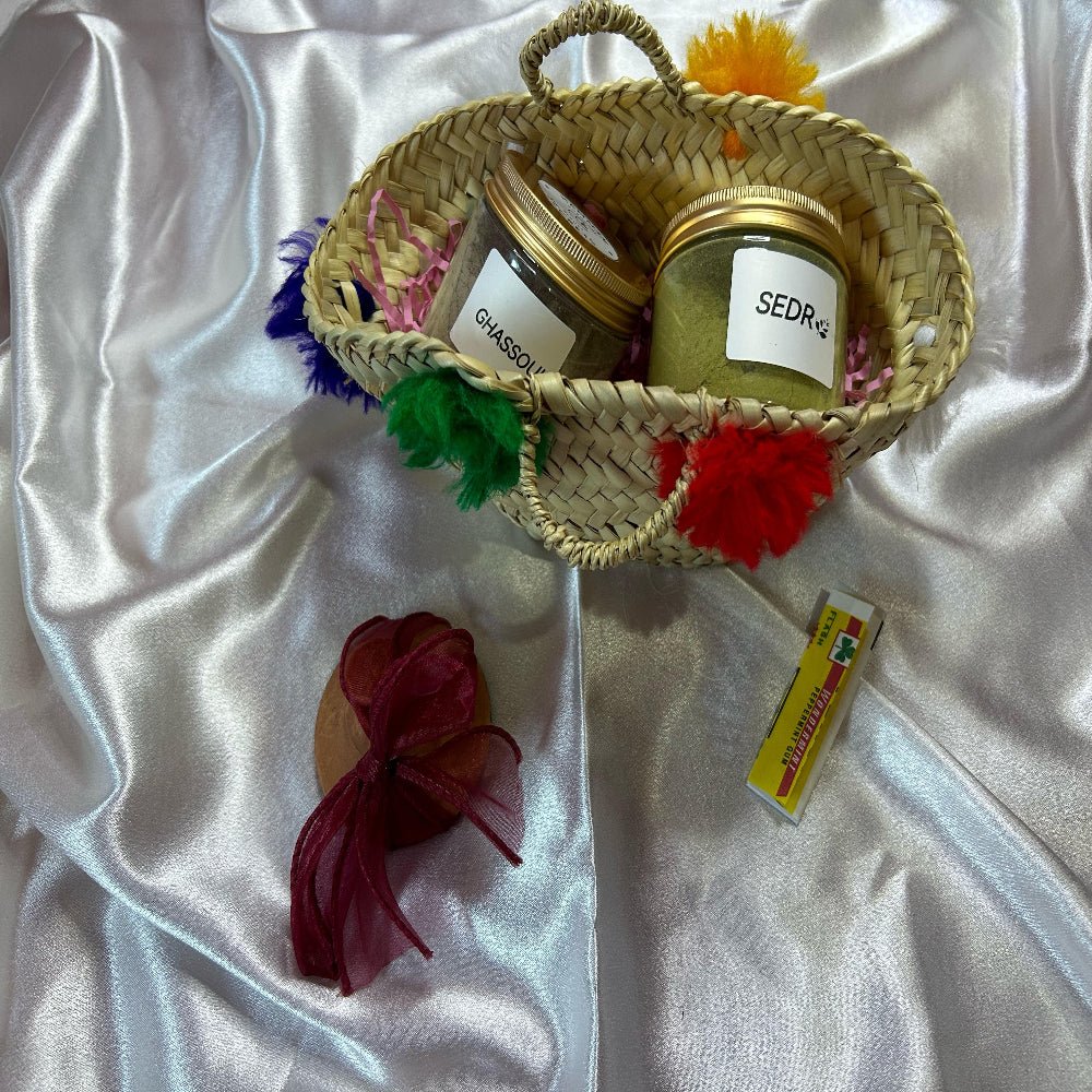 Set Belleza Capilar & Corporal – Ghassoul & Sedr + Regalos Naturales - Hammam Secret