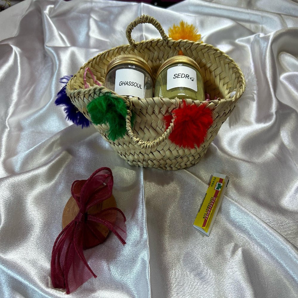 Set Belleza Capilar & Corporal – Ghassoul & Sedr + Regalos Naturales - Hammam Secret